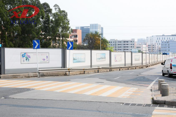 規(guī)范使用工程圍擋，筑好城市“安全墻”